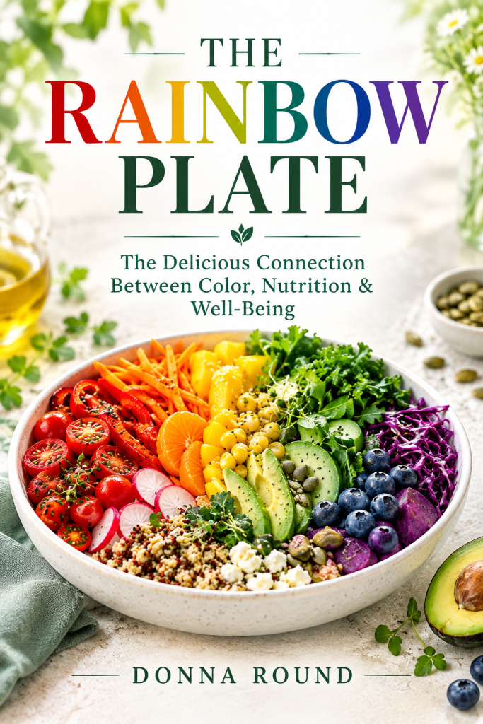 The Rainbow Plate by Donna Round